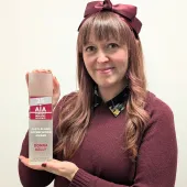 Donna Kelly, service manager at the London Borough of Hammersmith and Fulham, is the first recipient of the AIA ALARM Appreciation Award