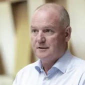 CRH chief executive officer Jim Mintern