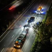 Works involved precision overnight road planing followed by resurfacing to deliver a durable, high-quality road surface on the M4 motorway