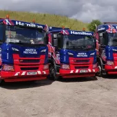 Hamilton Waste & Recycling truck fleet