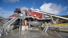 The McLanahan washing plant at Goonvean Aggregates’ Melbur Quarry, in Cornwall