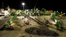 Telestack have supplied two AP 1500 D3 wheel-mounted apron feeders and two TB 52 track-mounted radial telescopic boom conveyors for high-rate loading of DEME’s specialized rock armour installation vessels