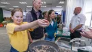 Heidelberg Materials’ offices at The Ridge hosted a range of stalls, giving visitors the opportunity to learn about mineral extraction and how/where these materials are used