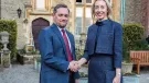 New IAT President Dr Helen Bailey with IQ Chair Ben Uphill