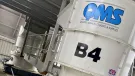 FP McCann’s two new QMS B4 cone crushers during installation