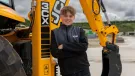 Finlay Gallagher has been crowned the UK’s youngest qualified digger driver – at the age of just 13