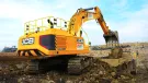 New JCB 370X crawler excavator for Crapper & Sons Landfill 