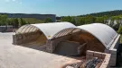 Persimmon Brick’s Zappshelter setup at their site in Doncaster