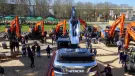 Hitachi’s LANDCROS One concept excavator at Bauma 2025
