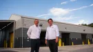 L-R: Jeremy Cross, business development manager at Smiley Monroe, with chief executive officer Chris Monroe