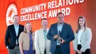 Amrize’s Honey Island Sand & Gravel site earned the top Community Relations honour