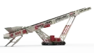 Telestack say their brand-new TCL 2031 tracked-mounted mobile conveyor is the largest of its kind in the market