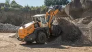 In the quarry, the L 580 XPower wheel loader showcases its powerful drive and high handling capacity