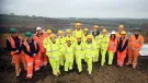 Mining groups – Women in Mining UK and Young Mining Professionals – get hands-on experience at Longcliffe Quarries’ Brassington Moor site