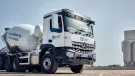 A Heidelberg Materials concrete truckmixer